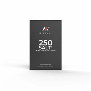 Mileage 250SALT+ Ultra electrolyte capsules เกลือแร่แคปซูล สำหรับเล่นกีฬา