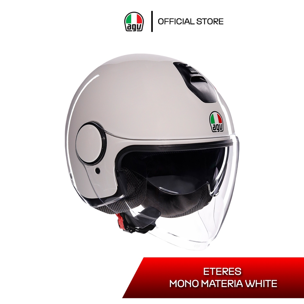 หมวกกันน็อค AGV ETERES / MONO MATERIA WHITE