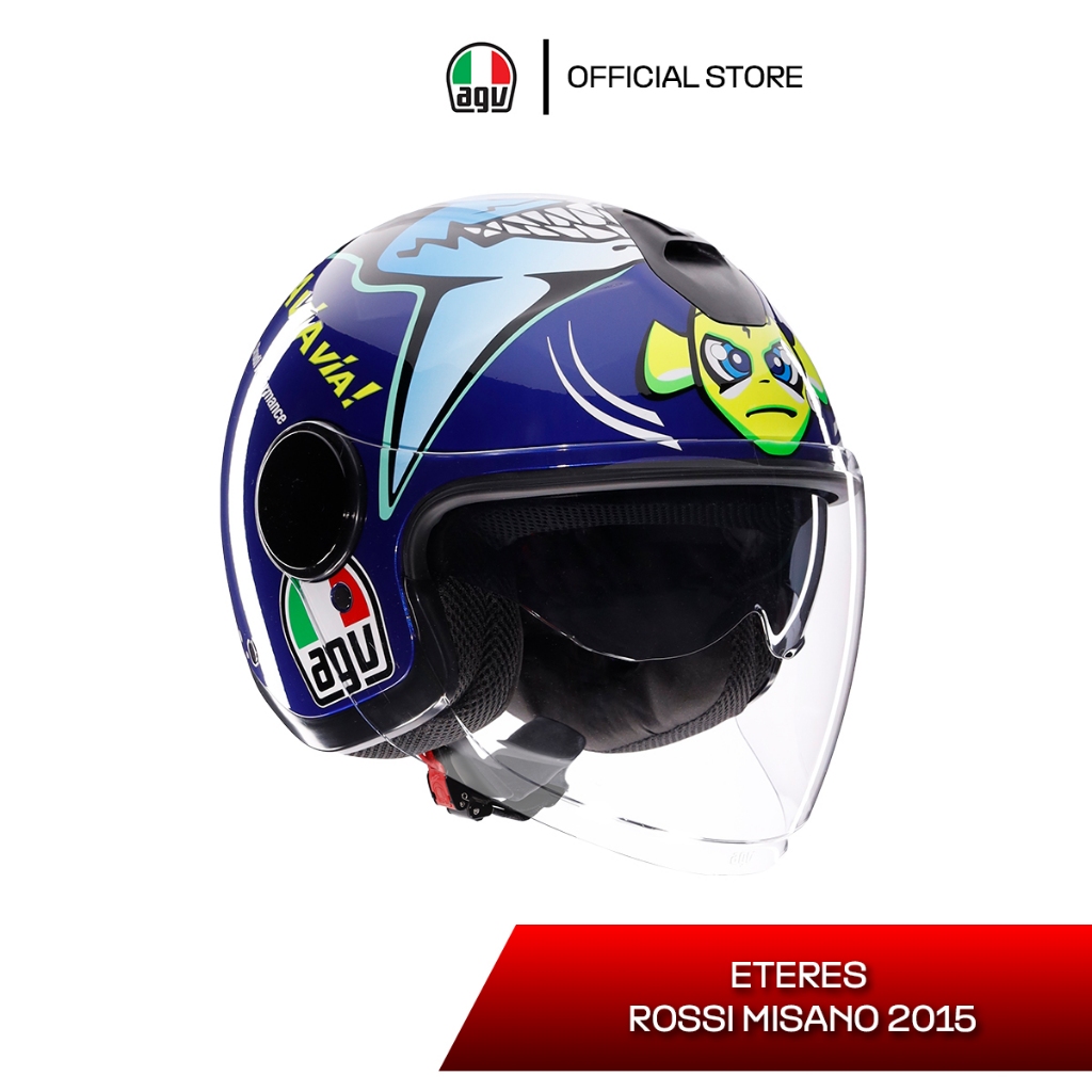 หมวกกันน็อค AGV ETERES / ROSSI MISANO 2015