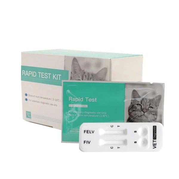 (Pre-order) Feline Immunodeficiency Virus Antibody-Feline Leukemia Virus Antigen Combo Test