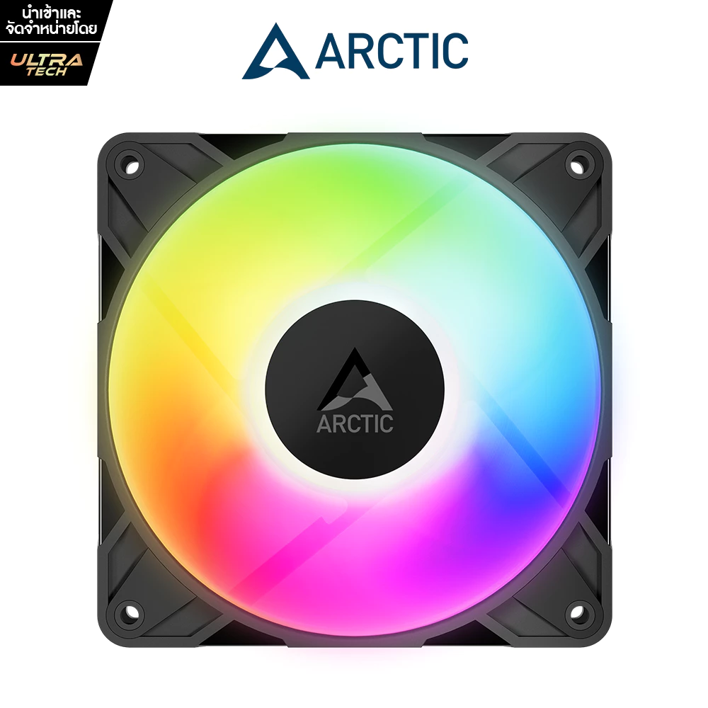 [ULTRATECH] ARCTIC P12 PRO A-RGB BLACK (Computer fan / พัดลมระบายความร้อนคอมพิวเตอร์)