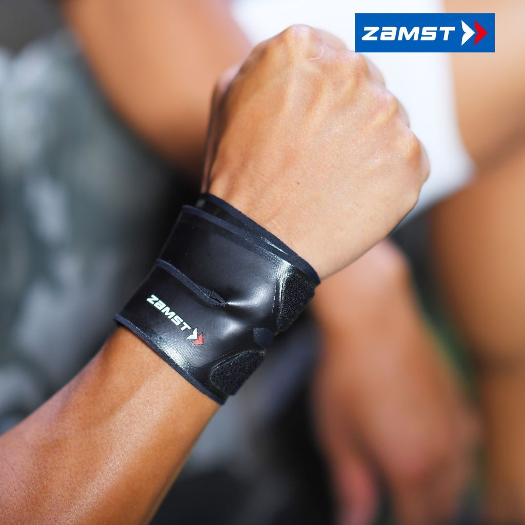Zamst Filmista Wrist ซัพพอร์ตข้อมือ แบบบางพิเศษ ป้องกันเจ็บข้อมือ เหมาะกับนัก แบด เวท เทนนิส ไม่เกะกะ ของแท้ มี อย. — صورة 6