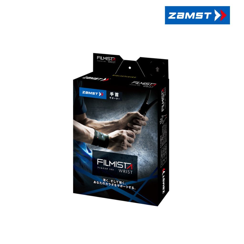 Zamst Filmista Wrist ซัพพอร์ตข้อมือ แบบบางพิเศษ ป้องกันเจ็บข้อมือ เหมาะกับนัก แบด เวท เทนนิส ไม่เกะกะ ของแท้ มี อย. — صورة 5