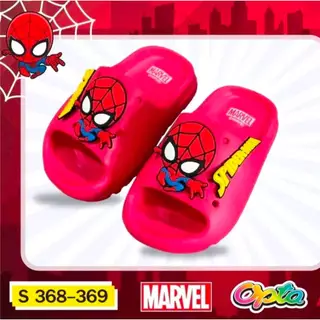 NFshoes รองเท้าแตะ OPTA GTR-S 368-369 Spider Man สำหรับเด็ก น่ารัก น้ำหนักเบา ใส่สบายลิขสิทธิ์แท้
