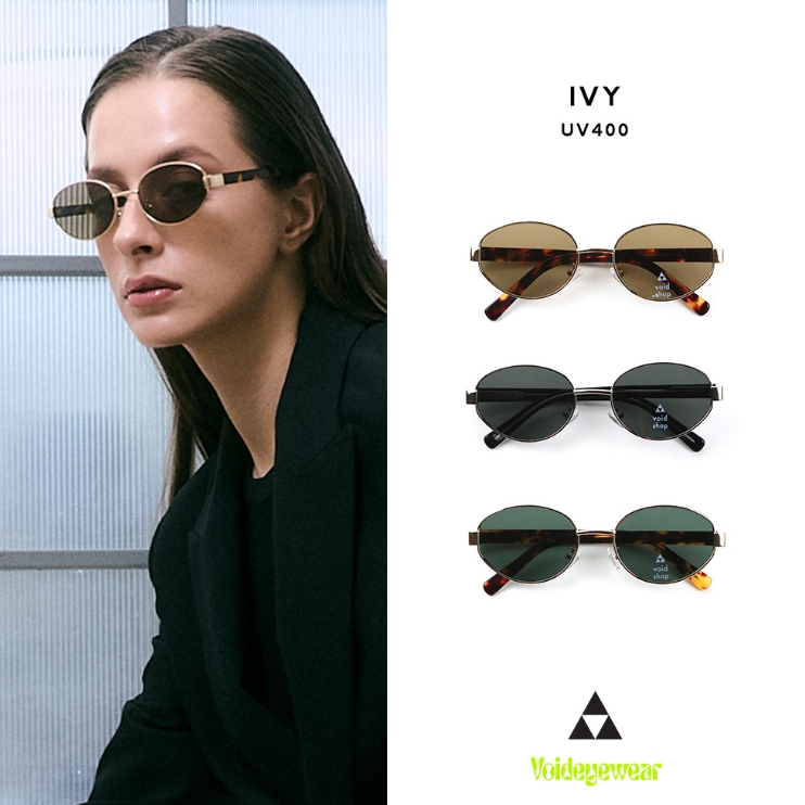 Void :IVY Sunglasses แว่นกันแดดทรงรี ใส่สวยมาก เลนส์กัน UV400 จาก VOIDEYEWEAR