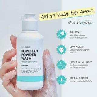 Pac:tical Porefect Powder Wash 50g ผงเอนไซม์ล้างหน้าละลายสิว