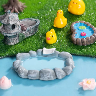 อุปกรณ์ตกแต่งสวน สะพาน น้ำตก บ่อน้ำ ป้าย บันได (ราคา/ 1 ชิ้น) ตุ๊กตาแต่งบ้าน สะสม แต่งสวน จัดสวนถาด พร็อพถ่ายรูป