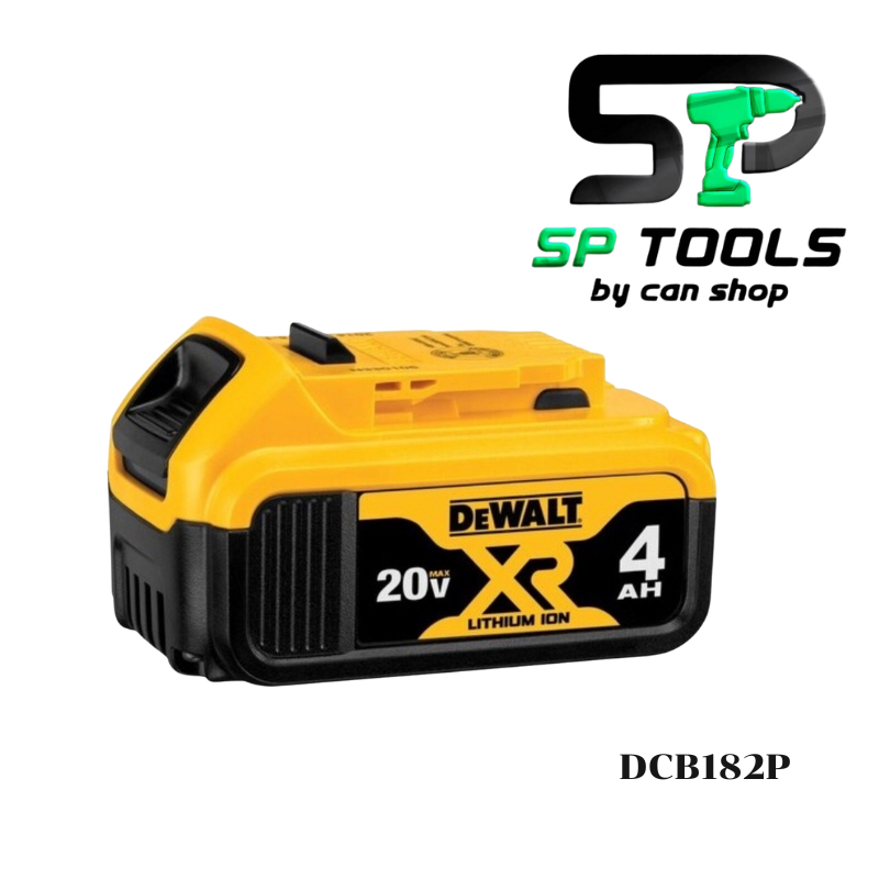 DEWALT แบตเตอรี่ 20V 4.0 Ah DCB182P รับประกันศูนย์ 1 ปี