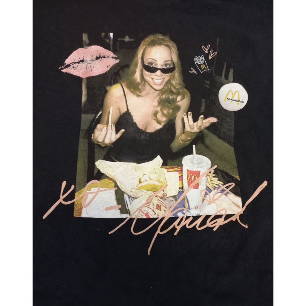 เสื้อนักร้อง Mariah Carey x McDonalds