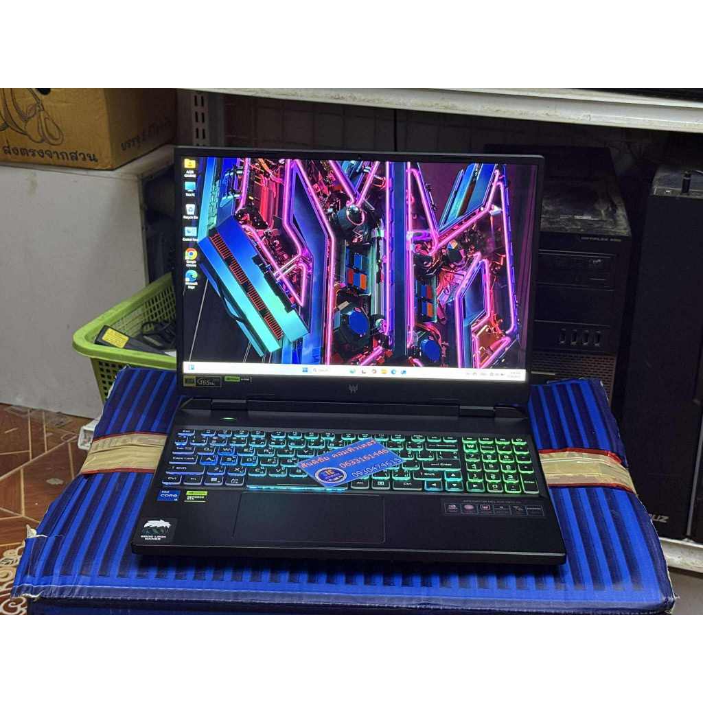 ACER PREDATOR HELIOS 16 ทรงพลังHX ตัวแร็ง #GEN13 & #DDR5 #RTX4050 TGP140W