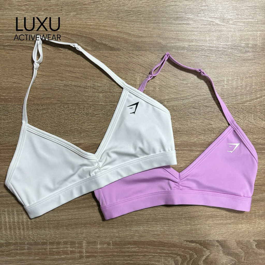 (พร้อมส่ง) GYMSHARK Minimal Halterneck Sports Bra ของแท้ 100%