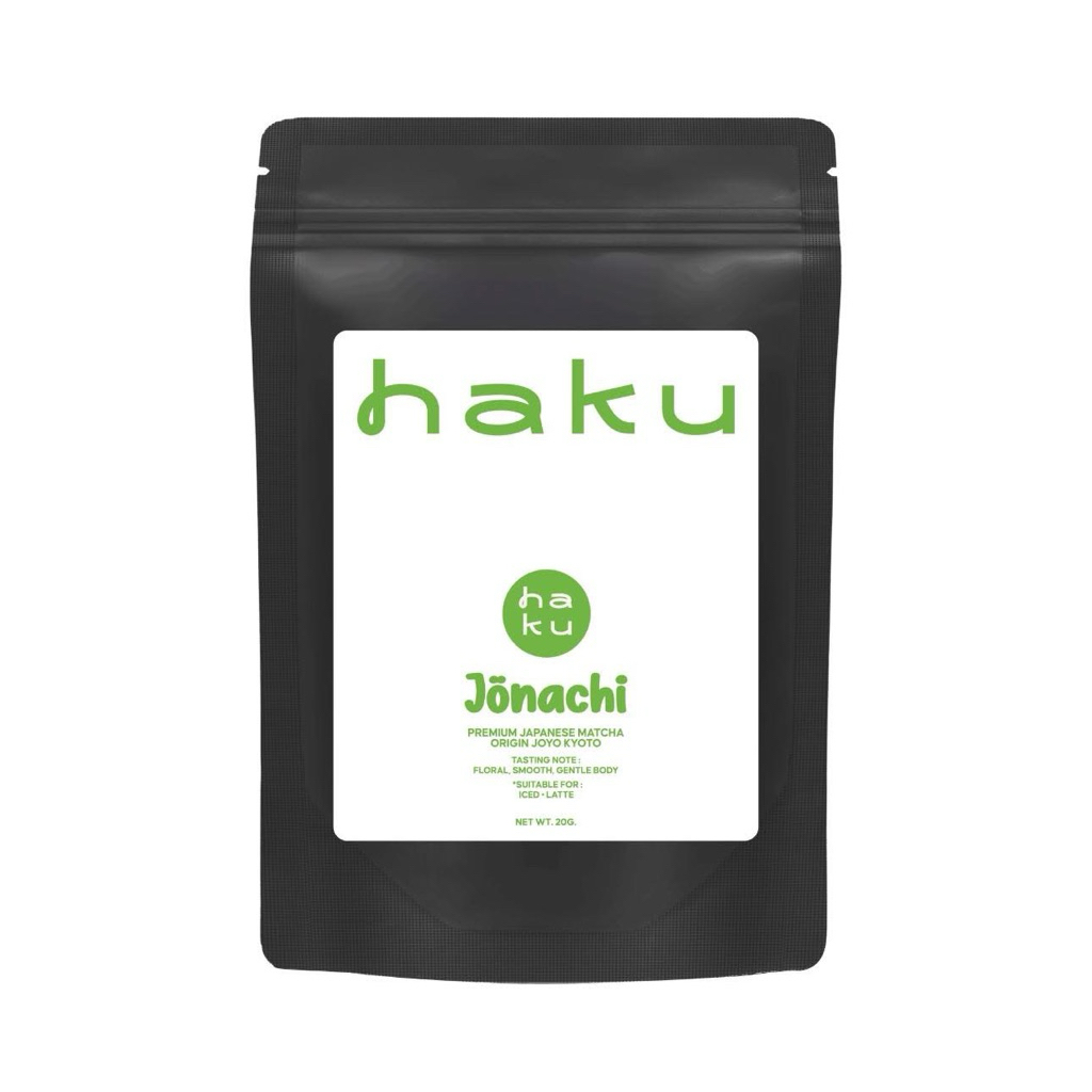 [พร้อมส่ง] HAKU MATCHA JONACHI 20g