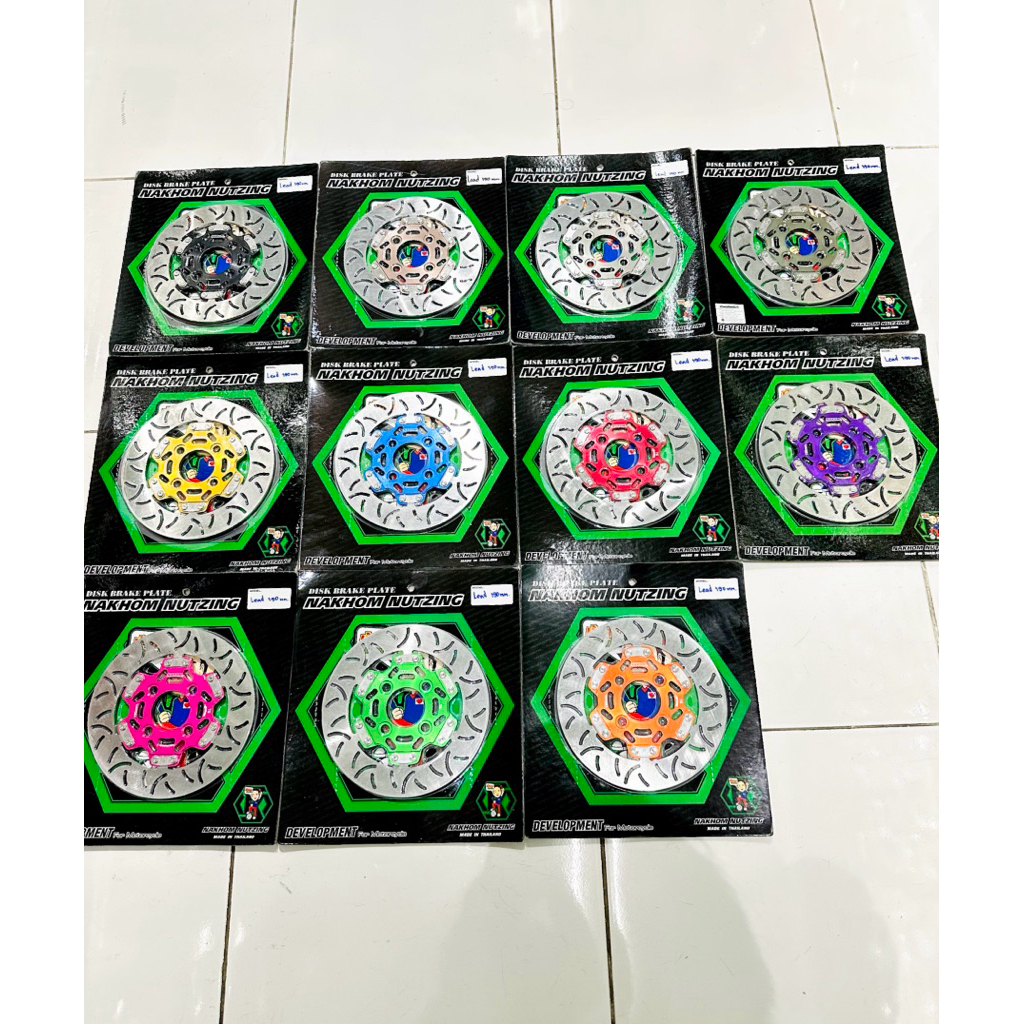 น้าคมน็อตซิ่ง จานสร้างน้าคมหมุดกิ๊ปใบลายNY(ขนาด190mm.) LEAD125 ราคา ถูกที่สุด ดีลบีเคเค แกลเลอรีภาพที่ 2