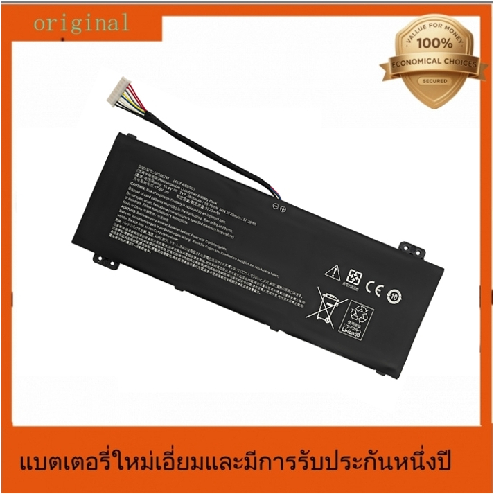 แบตเตอรี่แล็ปท็อป Acer AP18E7M AP18E8M สำหรับ Helios 300 PH315-52 PH315-53 PH317-53 แบตเตอรี่แล็ปท็อ