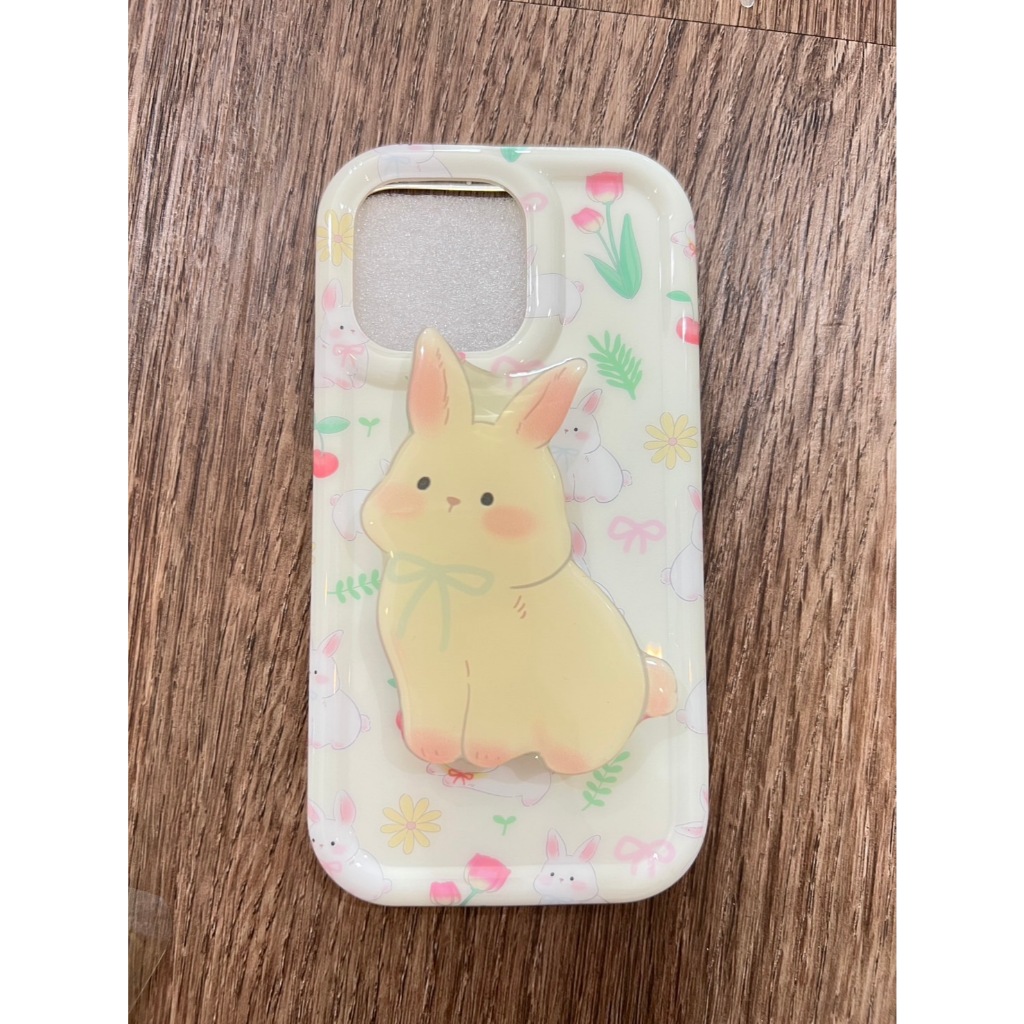 เคส สำหรับ ไอโฟน เคสซิลิโคน สินค้าพร้อมส่งจากไทย สำหรับ Iphone 14 13 12 11 Pro max เคสกระต่ายหน้าชมพูขาว+ไอริงTPU-S1263 - รูปที่ 7