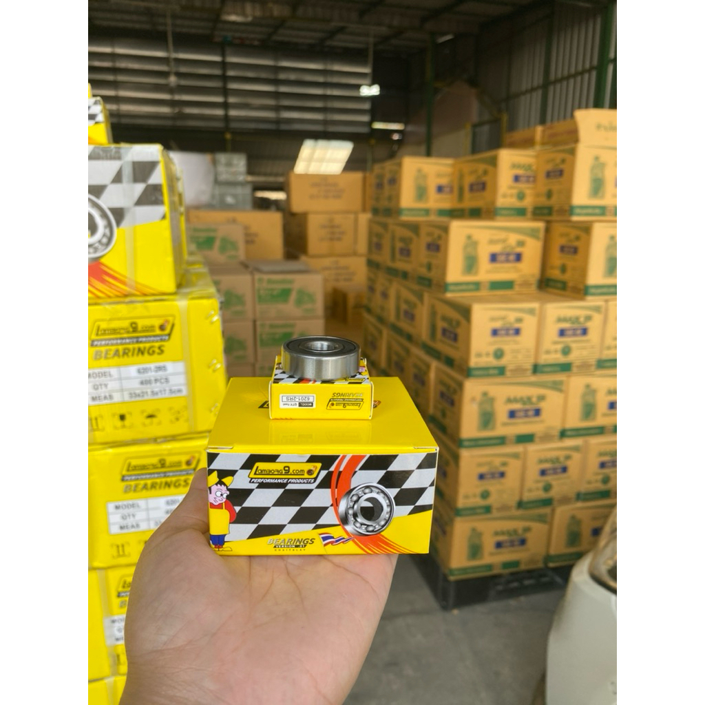 ลูกปืน6201,6301,6203  2ฝายาง โคมสตีล อย่างดี - รูปที่ 3