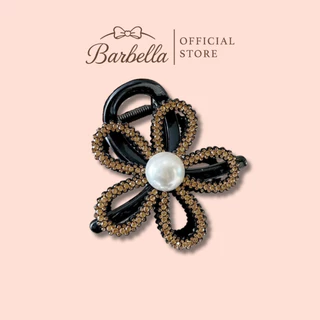 Barbella กิ๊บติดผมดอกไม้คริสตัลมุก กิ๊บหนีบผมสไตล์เกาหลี รุ่น Fleuria (BB005)