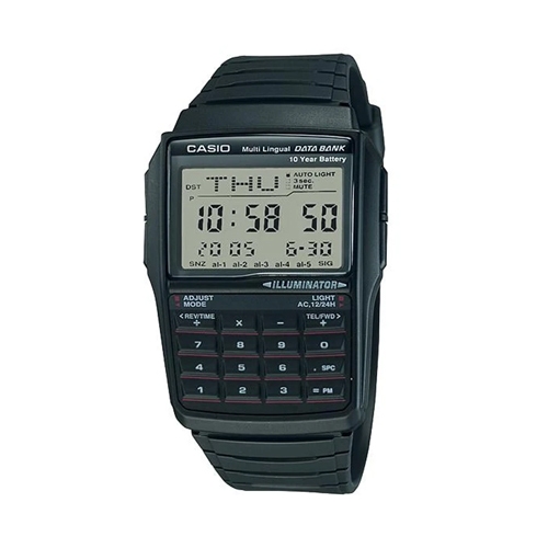 สายนาฬิกาใช้ได้กับ Casio และ Sport Watch สายดำด้าน ขนาด 22mm.ใช้กับรุ่น DBC-32,DBC-32-1A