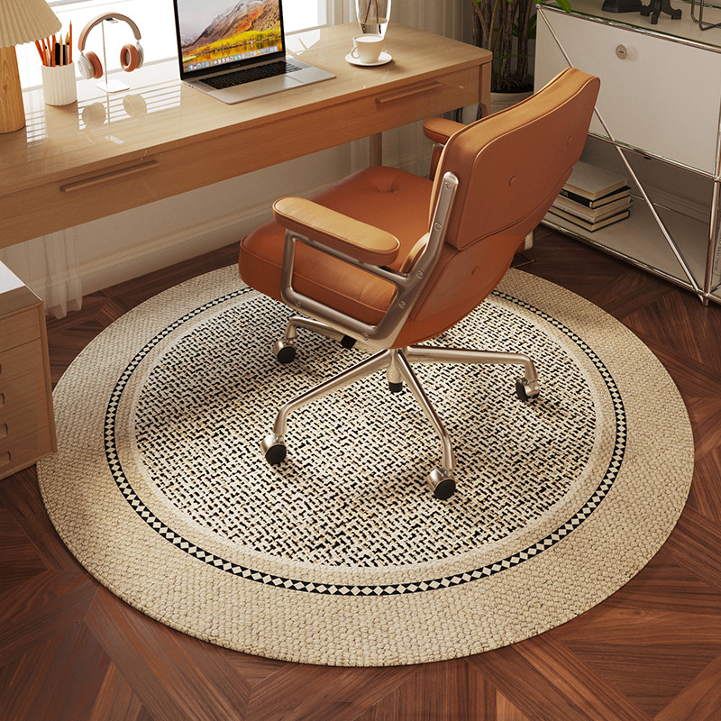 พรมปูพื้นทรงกลมคุณภา