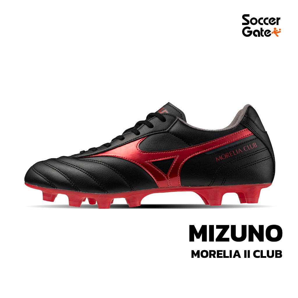 MIZUNO MORELIA II CLUB รองเท้าสตั๊ดฟุตบอลของแท้ [โค้ด SOCC09SEP ลดสูงสุด 500 เมื่อซื้อครบ 3000]