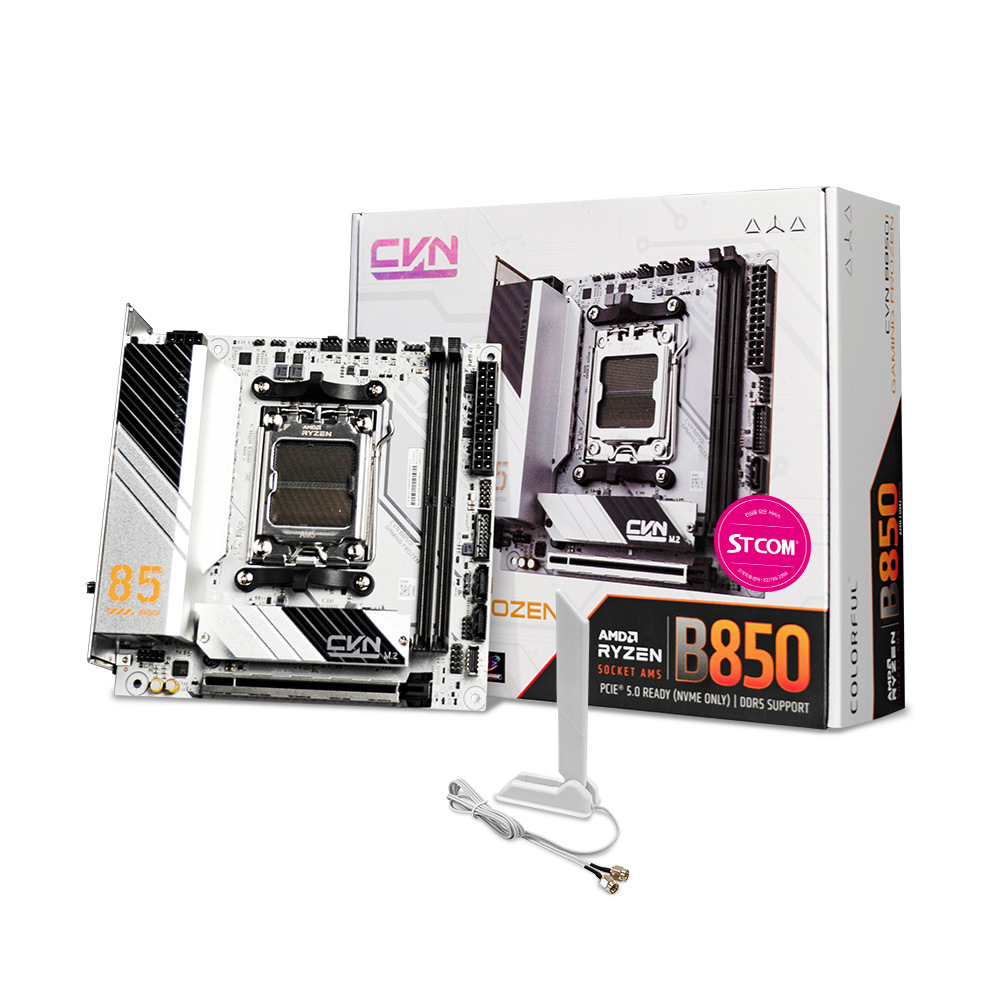 COLORFUL CVN B850I GAMING FROZEN V14 AMD AM5 ITX Motherboard เมนบอร์ด