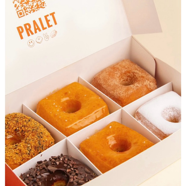 รับหิ้วตรงจากร้าน Praletโดนัทซาวโดว์พรีเมียมดังจากสิงคโปร์ ที่กำลังเป็นกระแสฮิตสุดๆในตอนนี้ พร้อมส่งรถเย็นทั่วไทย