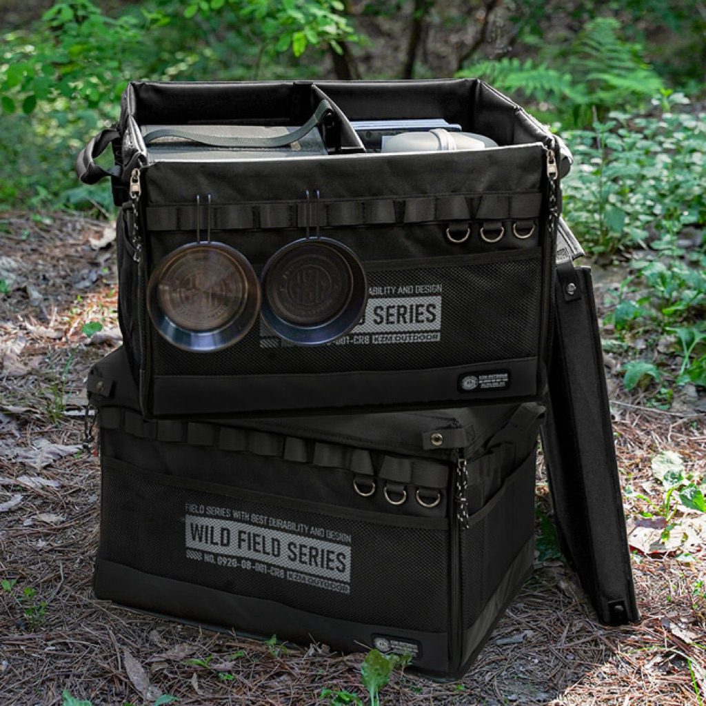 ‼️พรีออเดอร์‼️KZM OUTDOOR - FIELD CABINET BOX BLACK