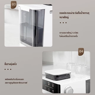 รับประกัน 5 ปี SAMI 20bar 1800ML เครื่องชงกาแฟ เครื่องชงกาแฟแบบบดในเครื่องเดียว เครื่องชงกาแฟสด เครื่องชงกาแฟอัตโนมัติ