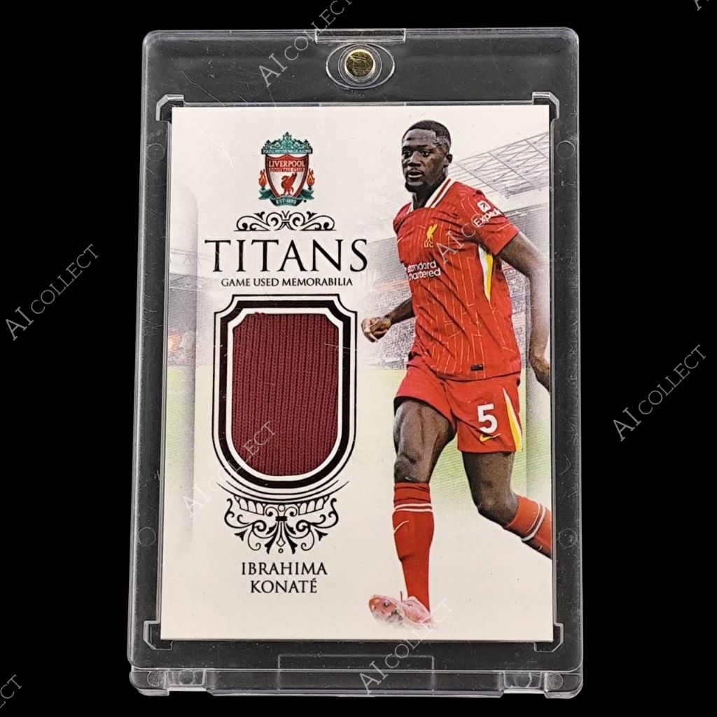 ⚽️ การ์ดนักฟุตบอล IBRAHIMA KONATE GAME USED MEMORABILIA 11/15