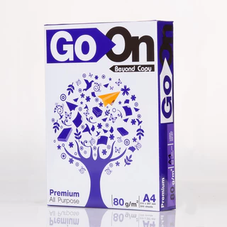 [2กล่อง] กระดาษถ่ายเอกสาร Go On/ A4 80 แกรม /10รีม