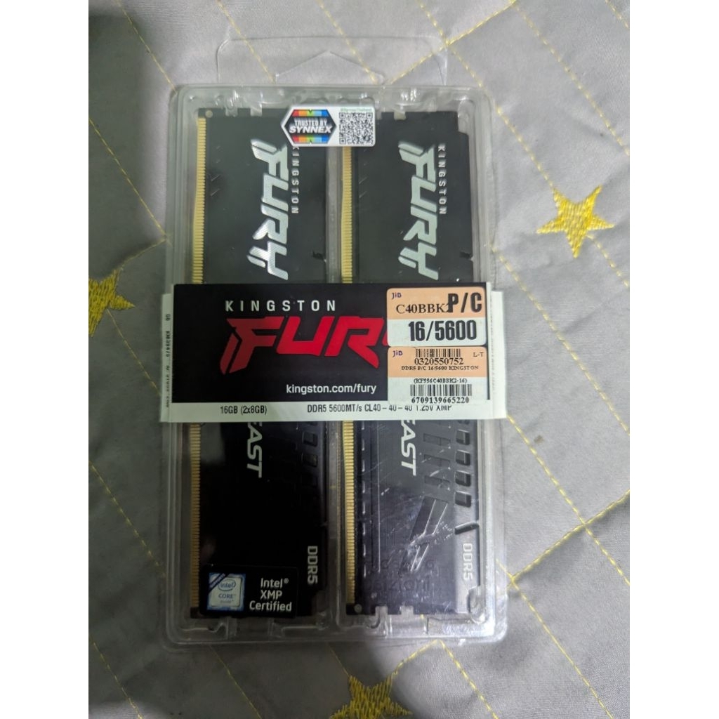 RAMDDR5  5600MT 16GB(2×8GB)