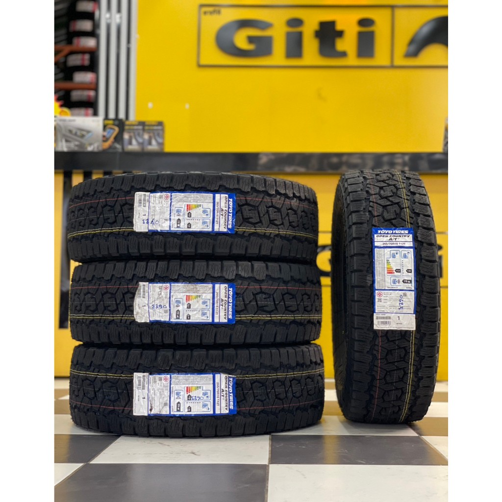 TOYO OPEN COUNTRY AT III 265/70R16 ยางใหม่2024 ส่งฟรี