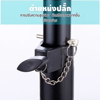 PERDKPAPA ขาตั้งหัวหุ่นสำหรับฝึกทำผม ขาตั้ง3ขาพับได้ ขาตั้งวิกผม ขาตั้งหุ่น ตัวเชื่อมต่อหัวแม่พิมพ์ทั่วไปไม่รวมหัวหุ่น