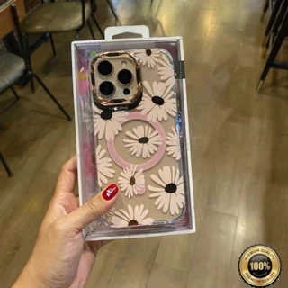 จัดส่งจากไทย เร็ว1-2วัน MOOPHE เคสดอกไม้ เคส แม่เหล็ก ชาร์ได้ สำหรับ iPhone i11 i12 i13 i14 i15 i16 i16e