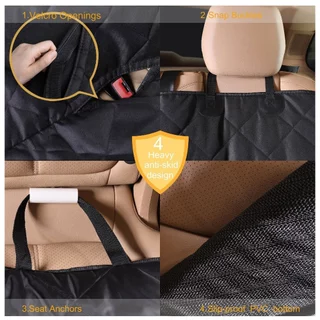 MAO เบาะรองนั่งกันเปื้อนสุนัข แผ่นรองกันน้ำ สำหรับสัตว์เลี้ยง Pet Seat Cover ผ้าคลุมเบาะกันเปื้อน