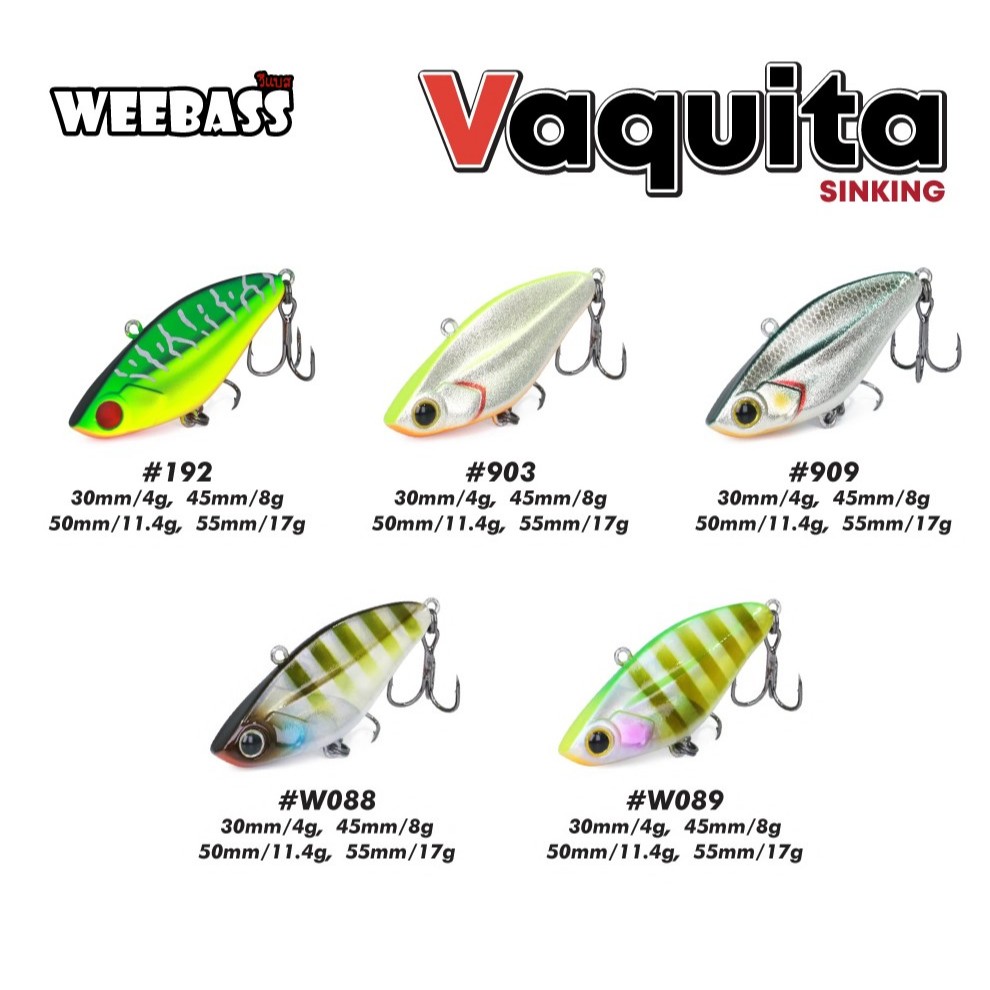 WEEBASS เหยื่อปลั๊ก รุ่น Vaquita SINKING