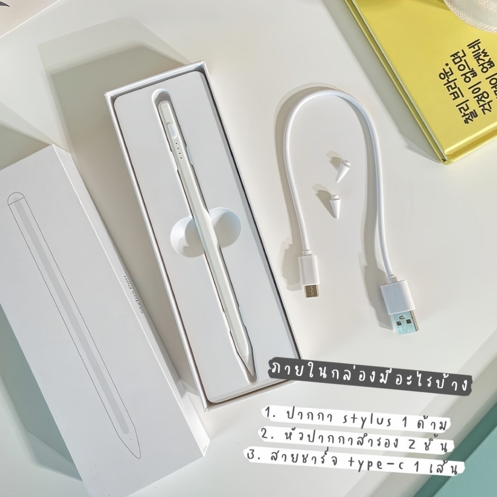 ปากกาไอแพด Stylus penสำหรับ Air7/6/5/4 Pro12.9/Pro11gen7/8/910/11A16มินิ 6/5ปากกาสไตลัส Stylus Pen ป