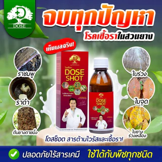 [ร้านค้าบริษัท] กำจัดโรคพืช โดสแว๊ค 1 ขวด เสริมการต้านทานโรคพืช เชื้อโรค เชื้อรา แบคทีเรีย ไวรัส