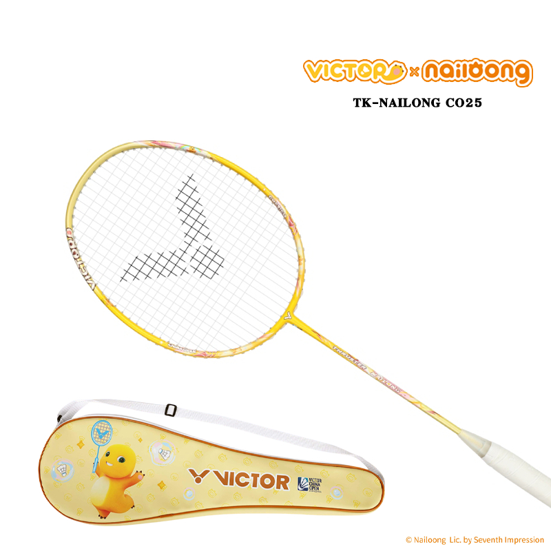 VICTOR COLLECTION NAILONG ไม้แบดมินตัน รุ่น TK-NAILONG แถม เอ็น VS-100 + ซองหนัง (โปรดอ่านรายละเอียด