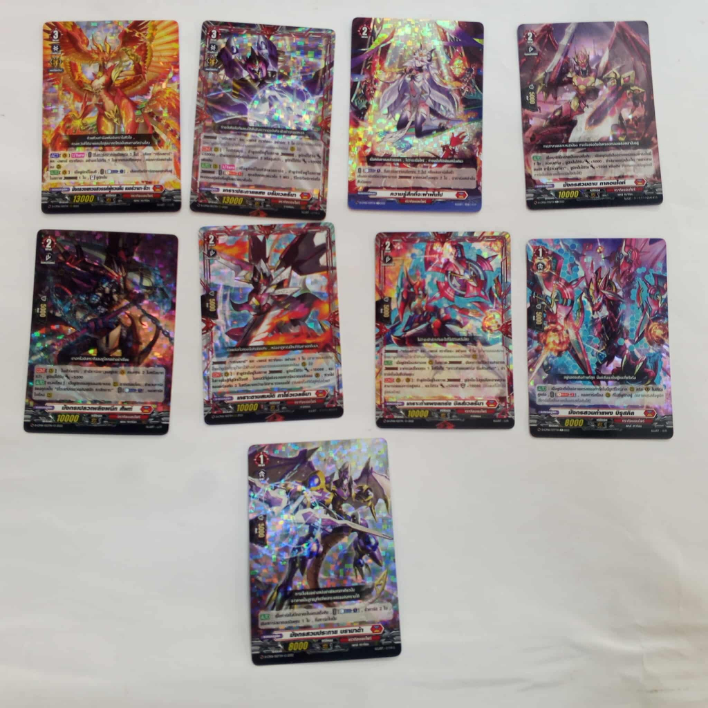 แวนการ์ดไทย OverDress แยกใบ D-CP06 RRR/RR/R เนชันแดง