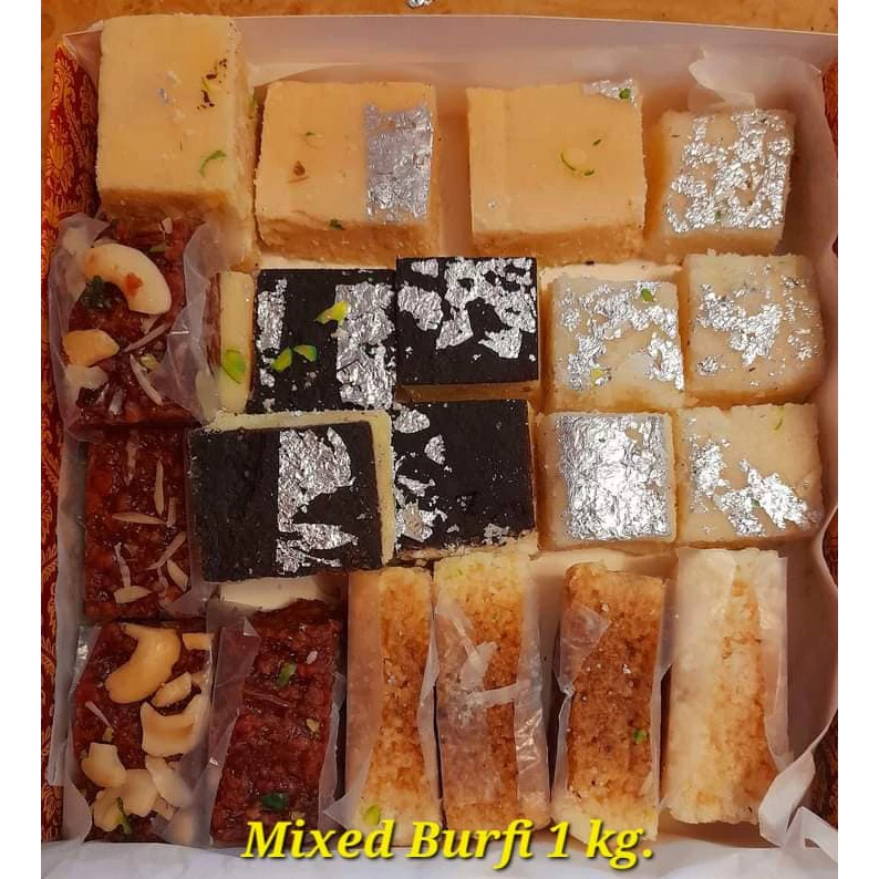 Burfi ขนมอินเดียบาฟี่ ขนมไหว้