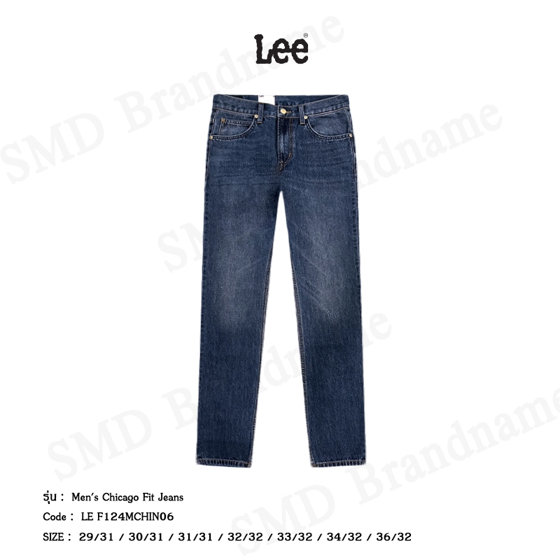 Lee กางเกงยีนส์ รุ่น Men's Chicago Fit Jeans Code: LE F124MCHIN06