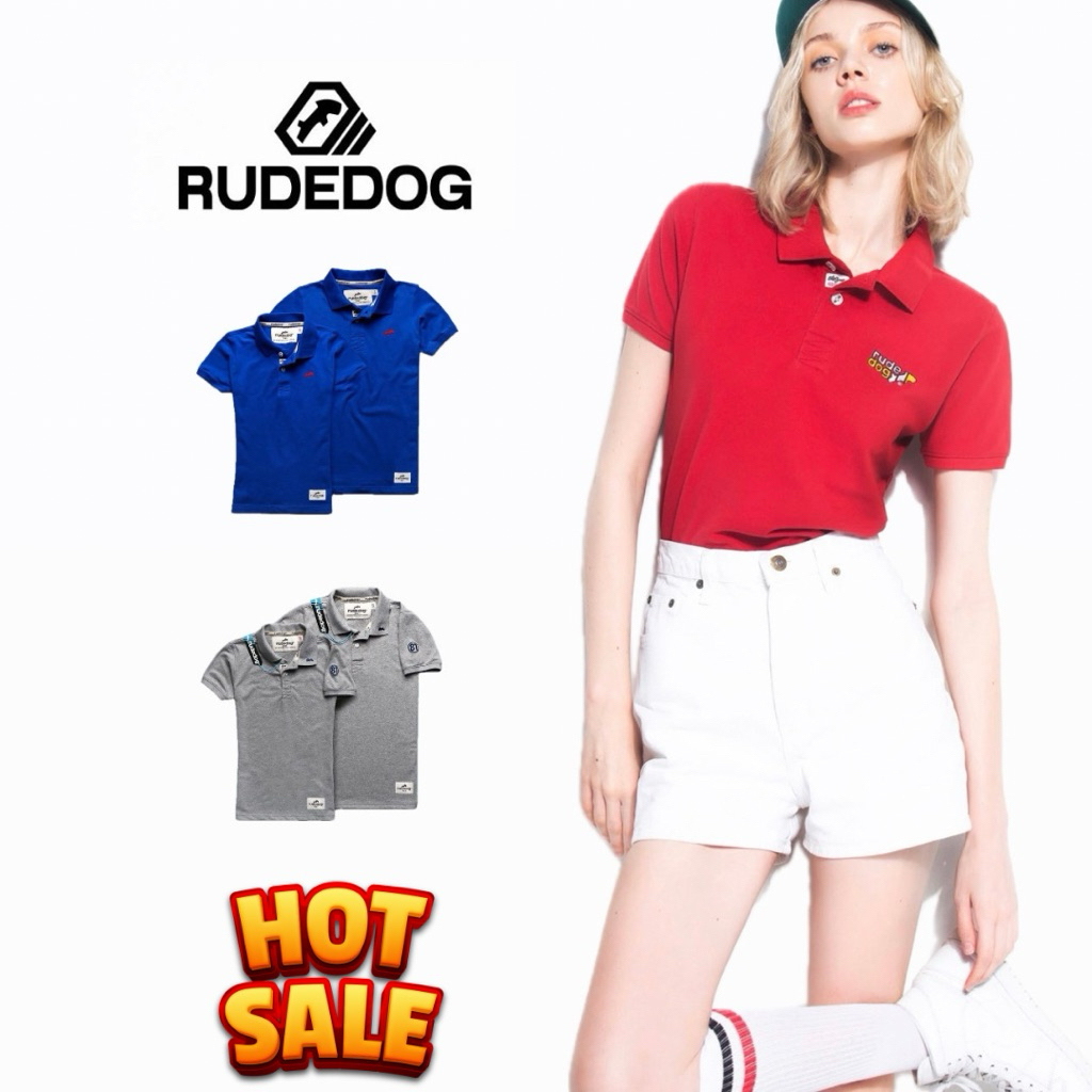 ลดราคาล้างสต็อก Rudedog เสื้อโปโล Rudedogของแท้ Size M