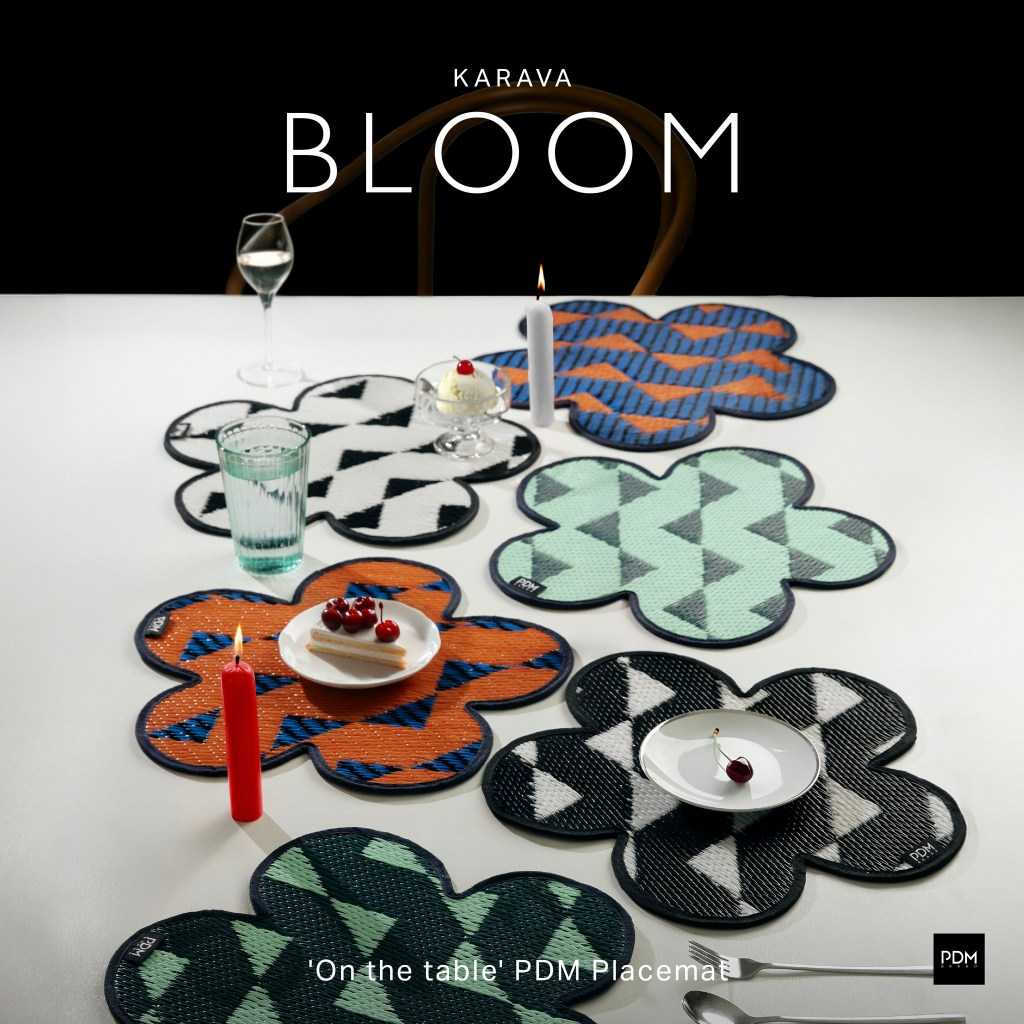 PDM Karava Place Mat (ที่รองจาน) BLOOM ดอกไม้