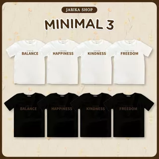 Jarikashop - เสื้อยืดลาย Minimal ( งานป้าย.. Jarika ) ( จ181 ) ( 3/3 )