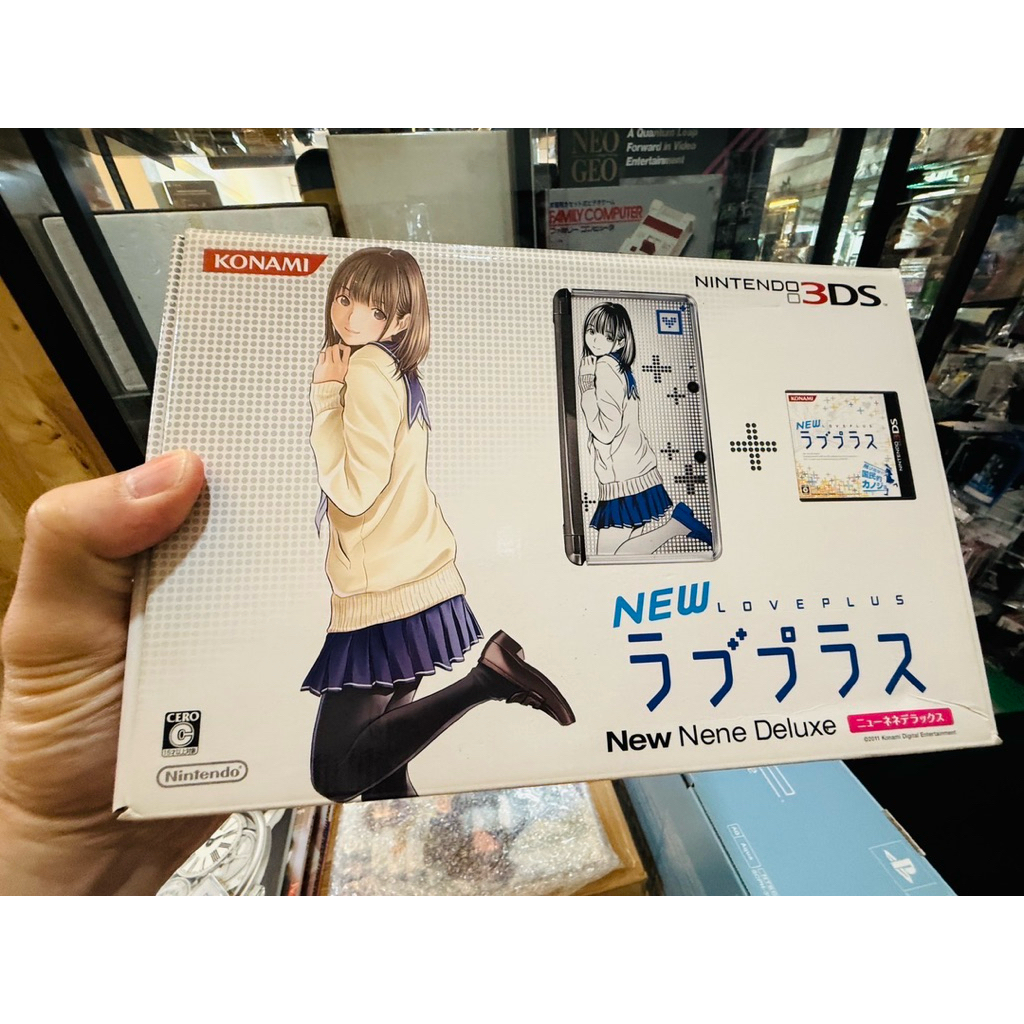 งานกล่อง 3DS  LL New Love Plus New Nene Deluxe เกมจีบสาวชื่อดังจากปี 2012 สภาพเนียนๆ Likenew ครบเซ็ต