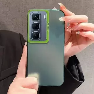 เคส IMD ขอบนิ่ม สีเงา สําหรับiNfinix Hot60Pro Plus Hot50 Hot50Pro Plus Smart10 Pop10
