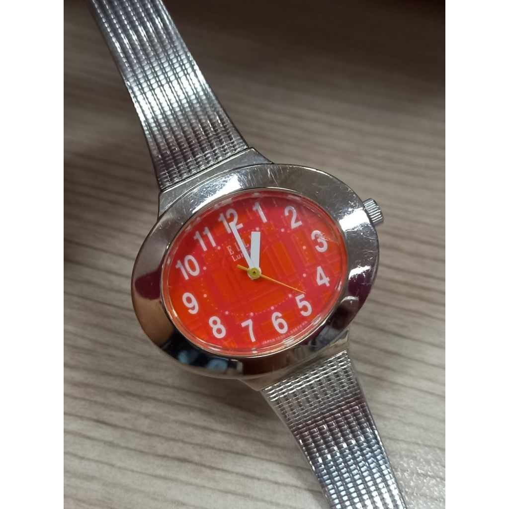 นาฬิกามือสอง Elle lady เดินพร้อมใช้งาน