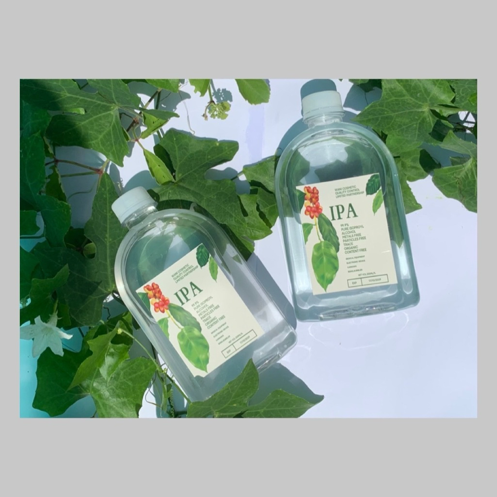 500ml😀IPA (Isopropyl Alcohol) 99.9%ล้างเครื่องแก้ว สิ่งสกปรกต่างๆ คาบน้ำมัน