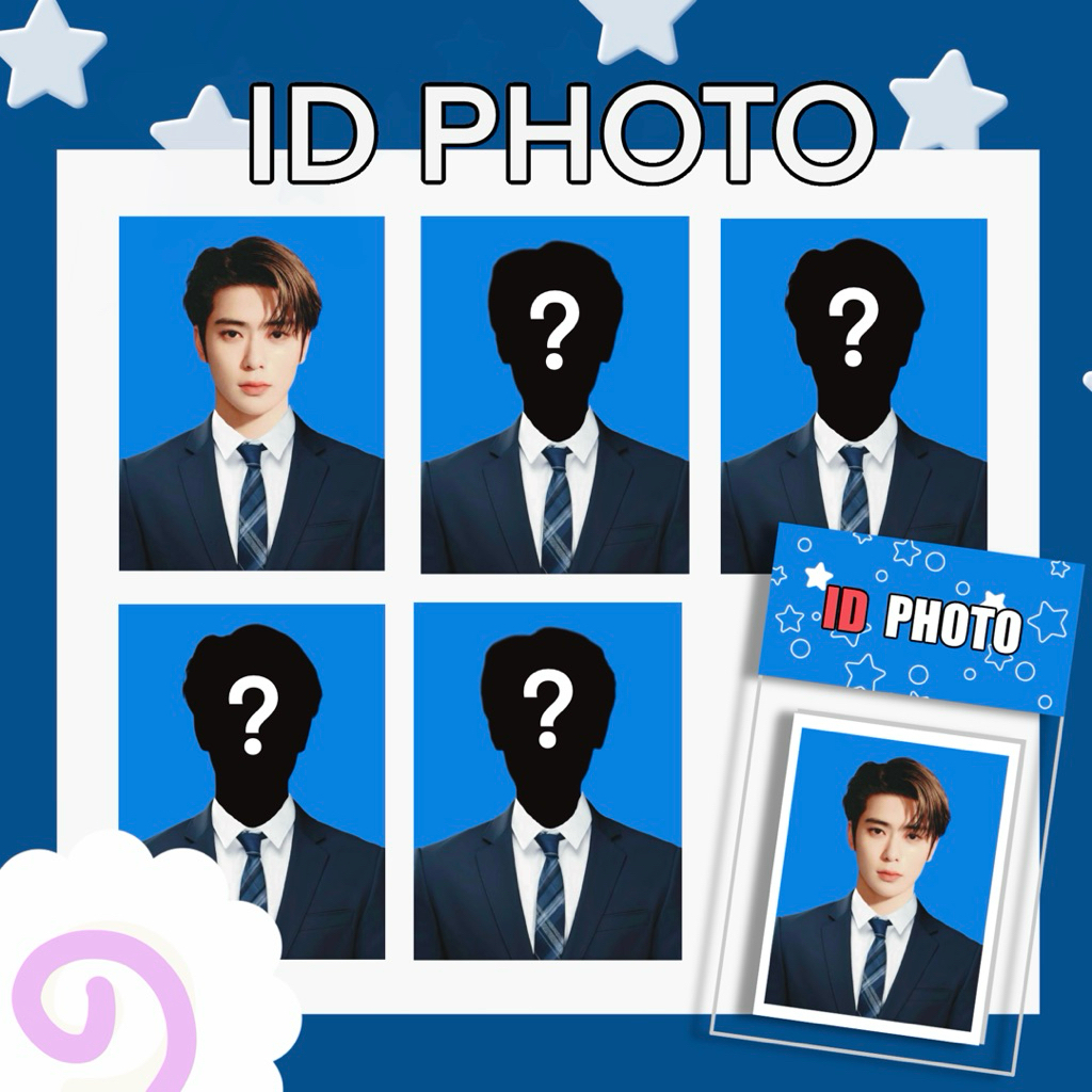(ส่งรูปมาทำ ตัดต่อฟรี✨) ID PHOTO รูปติดบัตร ส่งรูปมาทำเอง รูปติดบัตรศิลปิน